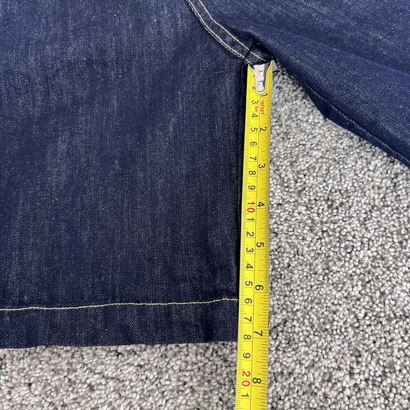 Bohme Dark Wash Light Weight High Rise Denim Shorts Inseam 7” Women’s Size 26 - Picture 7 of 9